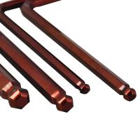 Juego De Llaves Hexagonales Internas Universales Herramienta Métrica De Flor De Cerezo Doble 6 Ángulos Llave De Encendido De Automóvil - details 4