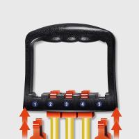 Chest Expander, Fitness Cable Exorcisor, Portable Chest Expander, 5 Detachable Elastic Tubes, Rope Tube Chest Exerciser, for Fitness Bodybuilg - details 2