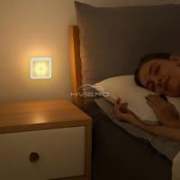 Lámpara Nocturna LED Con Sensor De Movimiento Recargable Para Dormitorio Pasillo Baño Luz De Camilla Iluminación Doméstica USB Operada Por Batería - details 9