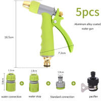Manguera 10/20 metros con pistola rociadora y conectores multifuncional, Manguera Flexolátex con set de pistola rociadora para jardín, terraza, garaje, campo, etc. - details 7