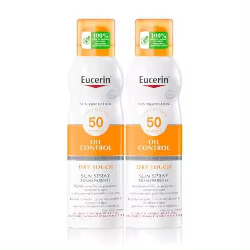Eucerin Sun Spray Toque Seco Duplo SPF50+ 2x200 ml - 1
