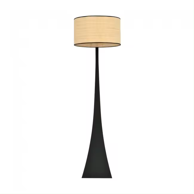 WONDERLAMP Wonderlamp Lámpara de Pie Ratán Alto 157 Cm Diámetro 45 Cm - 1