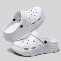Clogs De Verano Para Mujer Con Plataforma Gruesa Y Respirables Sandalias De Jardín Con Agujeros Antideslizantes Y Ligeros Para Playa - details 10
