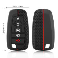 Portavínculas De Llave De Coche De Silicona Para Ford Raptor BRONCO F150 F250 F350 Cubierta De Piel Para Llave Sin Llave Almacenamiento - details 5