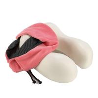 Almohada De Memoria Para Viaje Con Soporte Cervical En Forma De U Para Coches Y Aviones Tejido Magnético Suave Y Confortable Para El Cuello - details 5