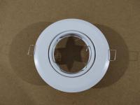 Soporte De Spot LED Ajustable Para Lámpara De Techo 65mm Fijación GU10 MR16 Bombilla Cambiable Metal Negro Satinado - details 6