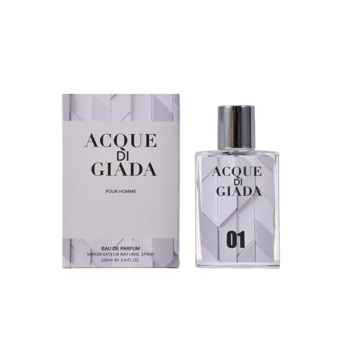 ACQUE DI GIADA Pour Homme – Perfume para Hombre 100 ml – Fragancia Masculina Elegante y Duradera – Vaporizador Natural - 1