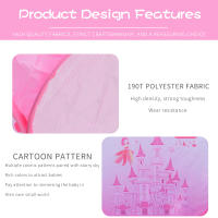 Carpa Para Niños Plegable Y Portátil Casa De Juguete Grande Para Princesa Y Príncipe Castillo Exterior Juguete Para Niños Regalo - details 2