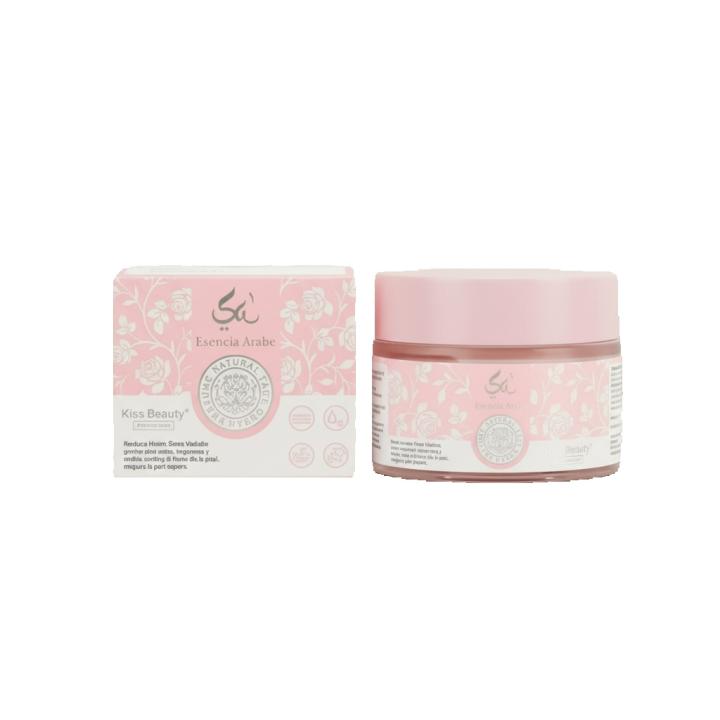 Crema Facial Kiss Beauty Esencia Árabe 50 ml – Hidratante y nutritiva, ayuda a reducir líneas finas, mejorar la firmeza y unificar el tono de la piel, aportando suavidad y aspecto revitalizado – 🚚 Envíos a España 24/48horas