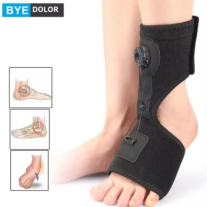 BYEPAIN 1Pcs Splint De Noche Para Fascitis Plantar Orthopédico Con Tornillo Rotativo Ajustable Soporte De Descanso Para Hombres Y Mujeres - 1