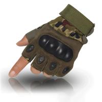 Guantes Tácticos Para Tiros Protección Deportiva Full Finger Para Motorcicleta Caza Y Caminar Diseño Touch Material De Poliéster - details 9