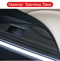 Botón De Elevador De Vidrio De Coche Cubierta Para Toyota RAV4 2019-2023 Accesorios Internos De Coche Acero Inoxidable XA50 Híbrido - details 6
