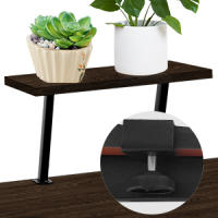 Rcynview Escritorio de Mesa para Portátil de Computadora de Madera y Acero Resistente hasta 150 kg Ideal para Comedor y Salón - details 1