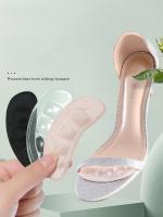 Almohadillas De Silicona Para Sandalias Antideslizantes Y Anti-desgaste Protetores De Talón Para Mujer Zapatos Confort Transpirables Y Antimicrobianos - details 4