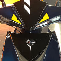 Pegatina De Ojos Demonio Para Motocicleta Impermeable Adhesivo Para Faros Tanque De Combustible Casco Patinete Eléctrico Vinilo Decorativo - details 1