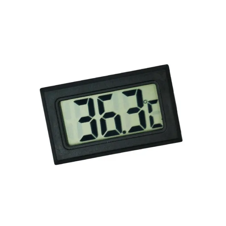 Termometro digital temperatura lcd nevera congelador exterior Negro - 1