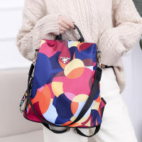 Mochila Multifuncional Antirrobo de de Gran Capacidad Estilo Floral Correa Hombro Arcuada - details 41