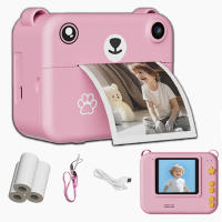 Cámara Digital Para Niños Con Impresora Térmica Instantánea 1080P HD Grabadora De Vídeo Mini Educativo Regalo De Cumpleaños - details 7