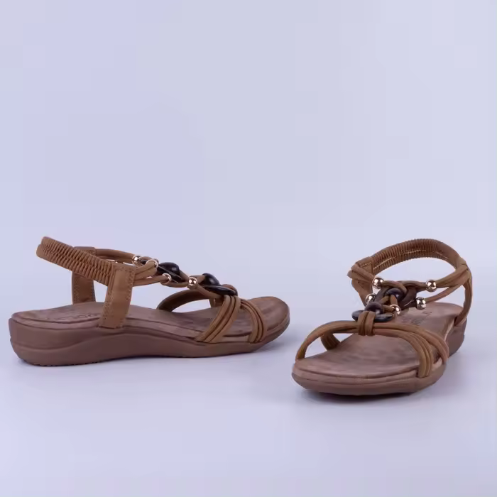 SANDALIA MUJER AMARPIES BRONCE 55115 - 1