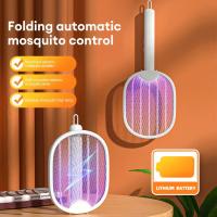 Mosquitero Eléctrico Recargable Por USB Plegable Con Luz UV Ajustable En Ángulo 3000V Asesino De Insectos Exterminador De Mosquitos - details 0