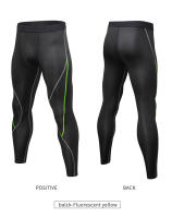 Pantalones De Compresión Para Hombre Tights Deportivos Para Correr Y Gimnasio Leggings De Entrenamiento Y Correr Para Fútbol Material De Poliéster Y Spandex - details 11