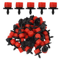 50Pcs Emisores De Agua Ajustables Para Jardín Y Huerto Antidesbordamiento De 4/7mm Sprinkler De Riego Micro Para Flores Y Verduras - details 0