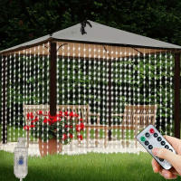 Nueva Correa De Año Nuevo Con Luces LED De Cobre 3/6m Decoración De Ventana Y Dormitorio Para Navidad Boda Fiesta Rosa - details 4