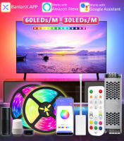 Tira De LED RGBIC Wifi Flujo De Agua 24V 5M 10M 15M 20M Control Por App Alexa Iluminación Decorativa 5050 Pixel Para Sala De Estar - details 1
