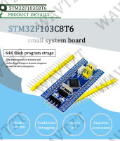 Placa De Desarrollo Mínimo STM32F103C8T6 ARM STM32 Para Arduino WAVTZT Módulo De Integrated Circuits Nuevo De China - details 0