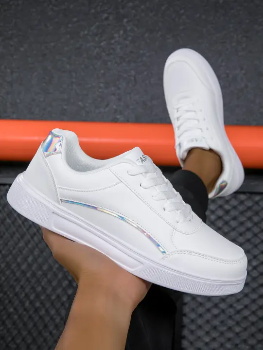 Zapatos Deportivos Para Mujer Loafers Con Cordones Zapatos Planos Cómodos De Estilo Nuevo 2024 Primavera Calzado Casual - 1
