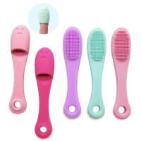 Cepillo De Dedo Para Perros Y Gatos De Silicona Suave Herramienta De Limpieza De Nariz Y Dientes Producto Para Mascotas Suministros Para Perros - details 3