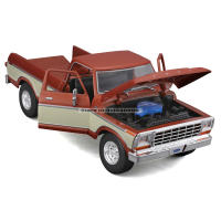 Modelo De Coche Retro Maisto 1:18 1979 Ford F150 Pick up Aleación De Latón Decoración Colección Regalo Para Jóvenes Y Adultos - details 8
