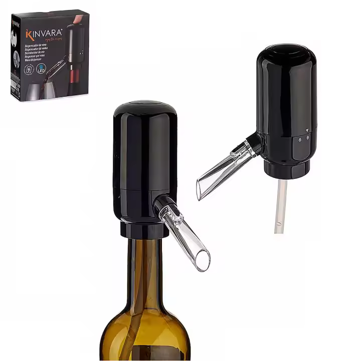 DAM. Dispensador de vino eléctrico. 10x5x11cm. - 1