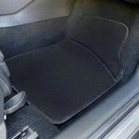 Juego Alfombrillas para Coche Universales, Alfombrillas Coche, Alfombra de Moqueta para Vehículo, Antideslizantes 4 Piezas, Negro - details 3