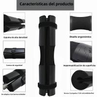 Barbell hambreras engrosada antideslizante Gimnasio fitness levantamiento de pesas cullillas dumbbel Cuello soporte Protección pad Fuerza entrenamiento - details 4