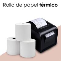 Rollos de Papel Térmico de 57X35X12 Mm,Papel para Tickets de Datáfonos, Cajas Registradoras y Tpv - details 2