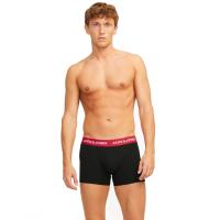 Pack 3 bóxers Jack & Jones, modelo Joe 12271554 negro con cinturilla elástica - details 4