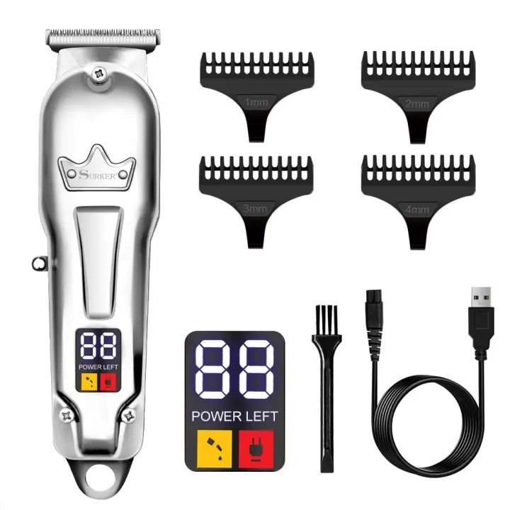 Maquinillas para cortar el pelo para hombres, kit de corte de pelo inalámbrico, maquinillas de peluquería, kit de peluquería recargable - 1