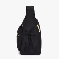 Bolso Cruzado De Mujer En Tela Oxford Simple Bolso De Hombro Multicapa Impermeable Monedero Lady Bolsa De Mano Estilo Fashion - details 9