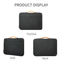 Funda Para Portátil Impermeable De Negocios Con Manija De Viaje Compatible Con Macbook Matebook HP Dell Lenovo 14 Y 15.6 Pulgadas Estilo Casual Tamaño 14 Y 15.6 Pulgadas Protección 360 Grados - details 4
