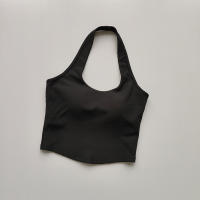 One Piece Cup Deporte 2023 Sujetador Deportivo Para Mujer Antigolpes Running Colectivo Fitness Top De Correa Trasera - details 4