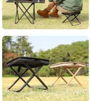 Silla De Camping Plegable Ultra Ligera Impermeable Y Antióxido Para Pesca Y Picnic Con Manillar De Mano Estilo Moderno Metal - details 13