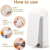 Selladora Portátil De Bolsas Mini Máquina De Sellado Térmico Accesorio De Cocina Para Embalaje De Snacks Y Plásticos - details 3