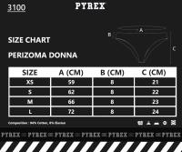 Tanga/Tanga Mujer Pyrex de Algodón Bielástico con elástico exterior, Paquete de 3 Y 6 Unidades Edición Limitada - details 3