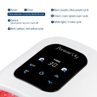 Máquina De Luz LED Para Cuidado De La Piel Con 112 Granos De Luz 7 Colores Máscara Facial Hogar SPA De Alta Energía Para Cuerpo Y Cuello - details 7