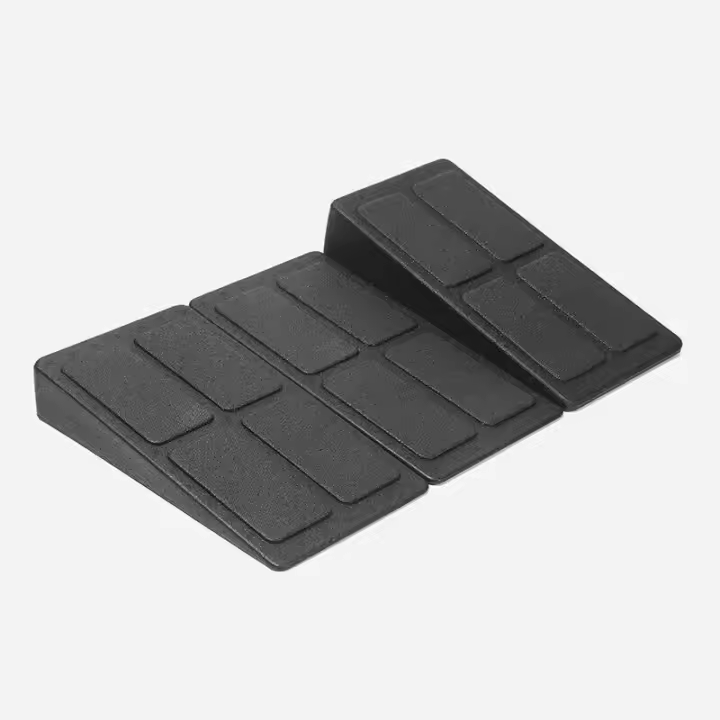 3pcs Bloque De Agachamiento Ajustable Antideslizante Rampas De Muay Thai Estirador De Tendones De Aquiles Tablero Inclinado Para Squat Deadlift - 1