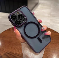 Funda De Carga Inalámbrica Magnética De Acrílico Transparente Para iPhone 16 15 14 plus 13 12 pro Max Resistente a Golpes Y Choques Cubierta Rígida Hybrída - details 11