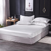 Sábana De Satén Con Fundas Para Almohada Y Colchón Conjunto De Cama Falso Seda Tamaño Full Queen King Para Decoración De Dormitorio - details 3