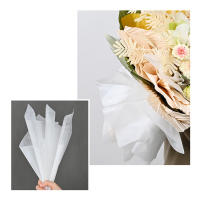 Papel Decorativo Translúcido De Algodón Lechoso Para Empaquetado De Flores Florista Envoltura De Bouquet De Boda Colorido Suave Papel De Decoración - details 6