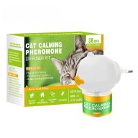 Kit de bienestar felino: Spray de feromonas  líquido calmante  manta térmica. Reduce el estrés en viajes, visitas al veterinario y cambios de entorno - details 1
